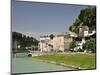 Salzach River and Old Town, Salzburg, Austria, Europe-Jochen Schlenker-Mounted Photographic Print