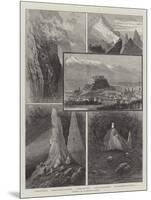 Salzburg and its Mountain Scenery-null-Mounted Giclee Print