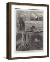 Salzburg and its Mountain Scenery-null-Framed Giclee Print