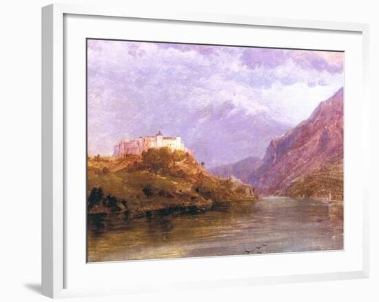 Salzburg Castle, 1868-69-Frederic Edwin Church-Framed Giclee Print