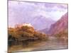 Salzburg Castle, 1868-69-Frederic Edwin Church-Mounted Giclee Print