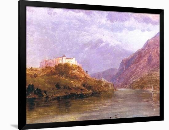 Salzburg Castle, 1868-69-Frederic Edwin Church-Framed Giclee Print