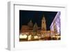 Salzburg Cathedral and Chrismas Market at Residenzplatz Square, Salzburg, Austria, Europe-Hans-Peter Merten-Framed Photographic Print