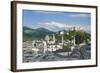 Salzburg City Historic Center with Cathedral-Peter Hermes Furian-Framed Photographic Print