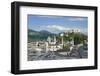 Salzburg City Historic Center with Cathedral-Peter Hermes Furian-Framed Photographic Print