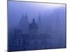 Salzburg in Mist, Austria-Alan Copson-Mounted Photographic Print