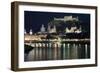 Salzburg Night-Charles Bowman-Framed Photographic Print