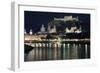 Salzburg Night-Charles Bowman-Framed Photographic Print