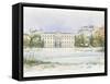 Salzburg Sound of Music-Clive Metcalfe-Framed Stretched Canvas