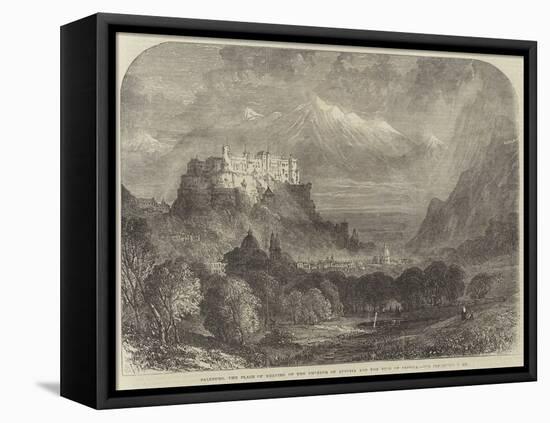 Salzburg, the Place of Meeting of the Emperor of Austria and the King of Prussia-null-Framed Stretched Canvas