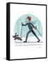 Sam And Joe Go Skiing-Ashley Santoro-Framed Stretched Canvas