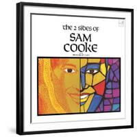 Sam Cooke - The 2 Sides of Sam Cooke-null-Framed Art Print