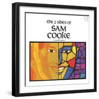 Sam Cooke - The 2 Sides of Sam Cooke-null-Framed Art Print