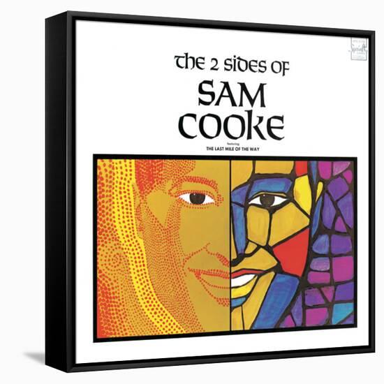 Sam Cooke - The 2 Sides of Sam Cooke-null-Framed Stretched Canvas