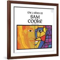 Sam Cooke - The 2 Sides of Sam Cooke-null-Framed Art Print