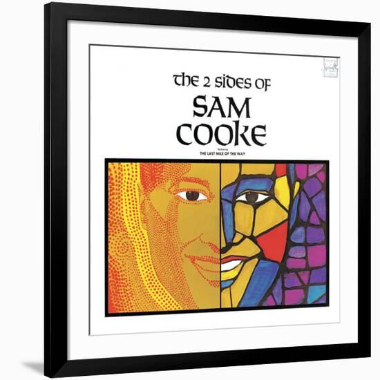 Sam Cooke - The 2 Sides of Sam Cooke-null-Framed Art Print