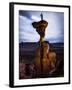 Sam Feuerborn Climbs the Single Pitch Mini-Tower: Cobra 5.11A- Fisher Towers - Moab, Utah ---Dan Holz-Framed Photographic Print