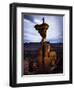 Sam Feuerborn Climbs the Single Pitch Mini-Tower: Cobra 5.11A- Fisher Towers - Moab, Utah ---Dan Holz-Framed Photographic Print