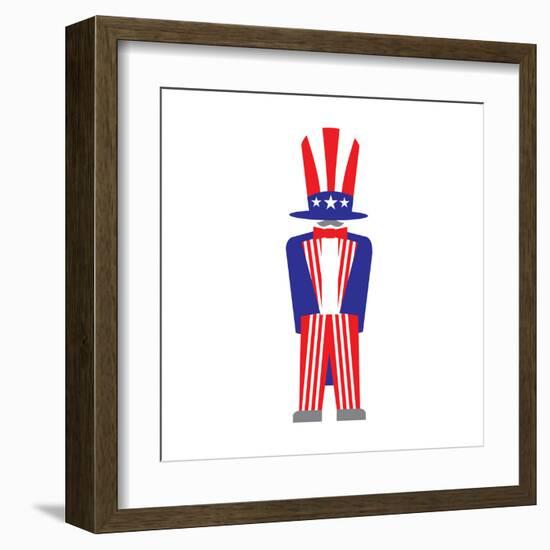 Sam from Washington DC-Tosh-Framed Art Print