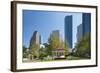 Sam Houston Park, Houston, Texas.-Jon Hicks-Framed Photographic Print