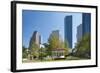 Sam Houston Park, Houston, Texas.-Jon Hicks-Framed Photographic Print