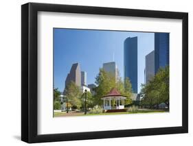 Sam Houston Park, Houston, Texas.-Jon Hicks-Framed Photographic Print