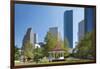 Sam Houston Park, Houston, Texas.-Jon Hicks-Framed Photographic Print