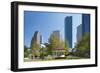 Sam Houston Park, Houston, Texas.-Jon Hicks-Framed Photographic Print