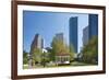 Sam Houston Park, Houston, Texas.-Jon Hicks-Framed Photographic Print