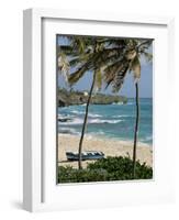 Sam Lords Castle, Palms and Beach, Barbados, West Indies, Caribbean, Central America-J Lightfoot-Framed Photographic Print