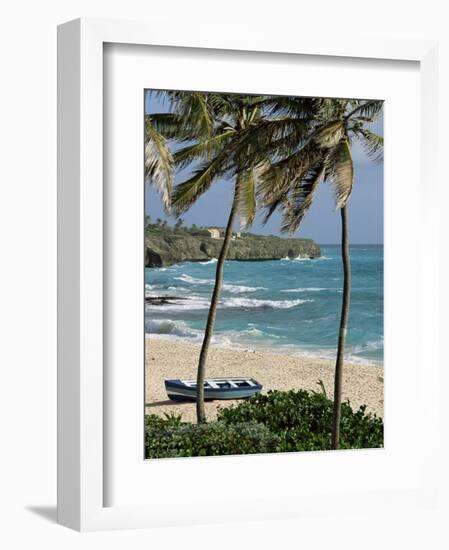 Sam Lords Castle, Palms and Beach, Barbados, West Indies, Caribbean, Central America-J Lightfoot-Framed Photographic Print