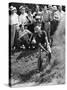 Sam Snead Makes an Iron Shot from the Side of a Sand Trap-null-Stretched Canvas