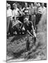 Sam Snead Makes an Iron Shot from the Side of a Sand Trap-null-Mounted Photo