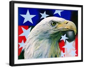 "Sam the American Eagle,"July 1, 1939-Arthur H. Fisher-Framed Giclee Print