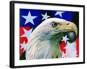 "Sam the American Eagle,"July 1, 1939-Arthur H. Fisher-Framed Giclee Print