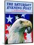 "Sam the American Eagle," Saturday Evening Post Cover, July 1, 1939-Arthur H. Fisher-Mounted Giclee Print
