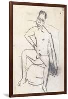 Sam the Negro (verso)-Ernst Ludwig Kirchner-Framed Giclee Print