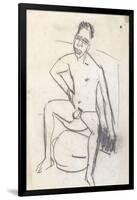 Sam the Negro (verso)-Ernst Ludwig Kirchner-Framed Giclee Print