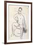 Sam the Negro (verso)-Ernst Ludwig Kirchner-Framed Premium Giclee Print