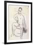 Sam the Negro (verso)-Ernst Ludwig Kirchner-Framed Premium Giclee Print