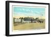 Sam Thompson Service Station, Huntingdon, PA-null-Framed Art Print