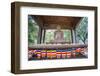 Samadhi Buddha Statue and Buddhist Flags-Matthew Williams-Ellis-Framed Photographic Print