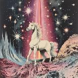 Vintage Unicorn Collage Art-Samantha Hearn-Photographic Print
