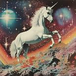 Vintage Unicorn Collage Art-Samantha Hearn-Photographic Print