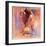 Samantha with Blossom-Talantbek Chekirov-Framed Art Print