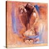 Samantha with Blossom-Talantbek Chekirov-Stretched Canvas