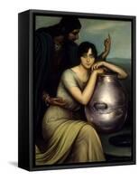 Samaritan Woman 1920-Julio Romero de Torres-Framed Stretched Canvas