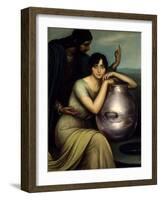 Samaritan Woman 1920-Julio Romero de Torres-Framed Giclee Print