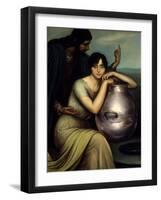 Samaritan Woman 1920-Julio Romero de Torres-Framed Giclee Print