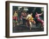 Samaritan Woman at Well-Annibale Carracci-Framed Giclee Print